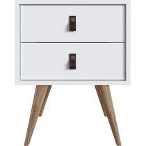 nalda white dresser   