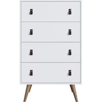 nalda white dresser   