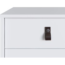 nalda white dresser   