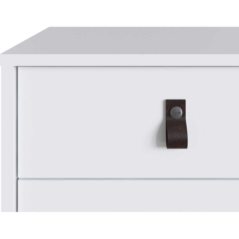 nalda white dresser   