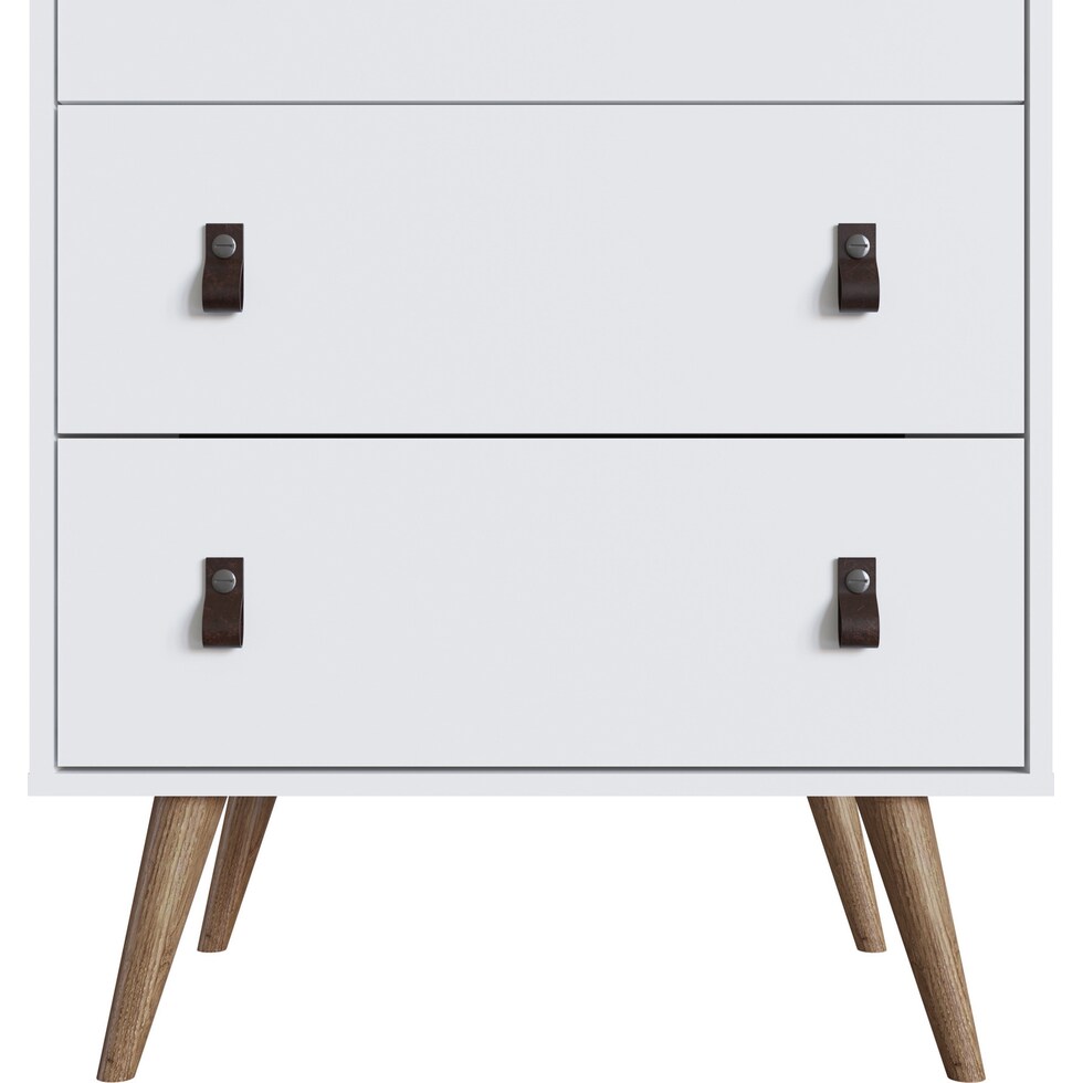 nalda white dresser   
