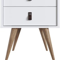nalda white dresser   