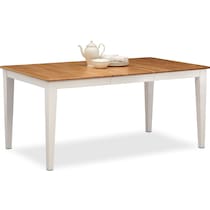 nantucket dining maple maple and white dining table   