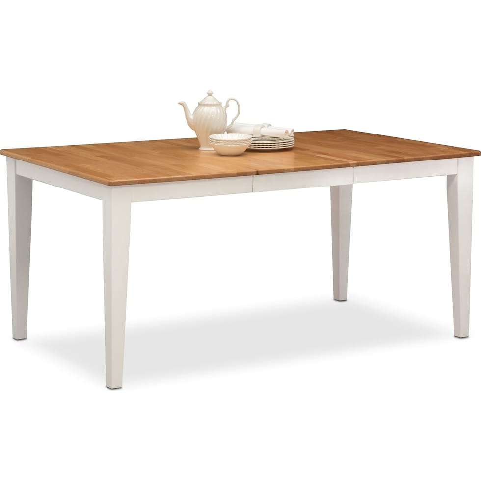 nantucket dining maple maple and white dining table   