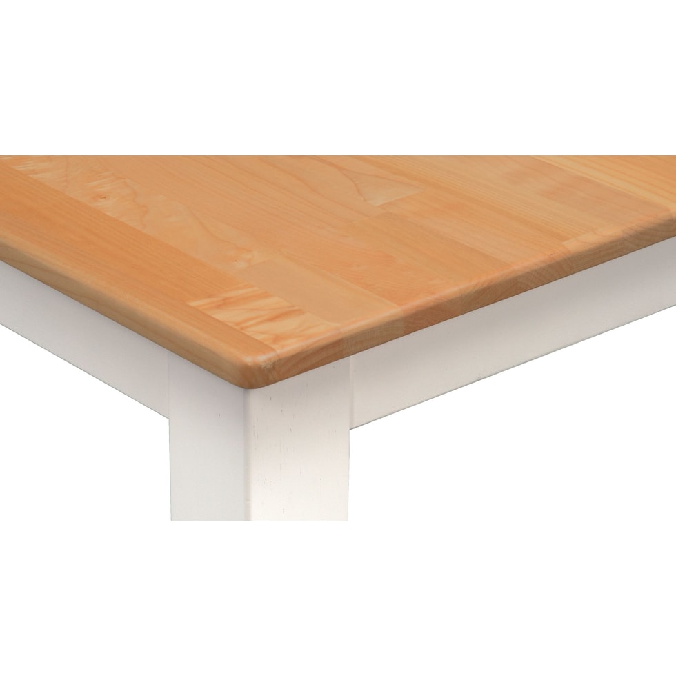 nantucket dining maple maple and white dining table   