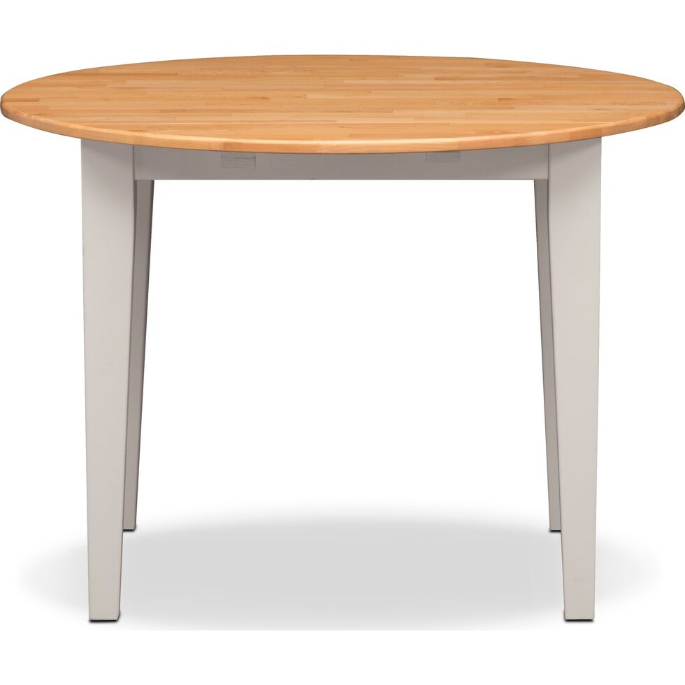 nantucket dining maple maple and white drop leaf dining table   