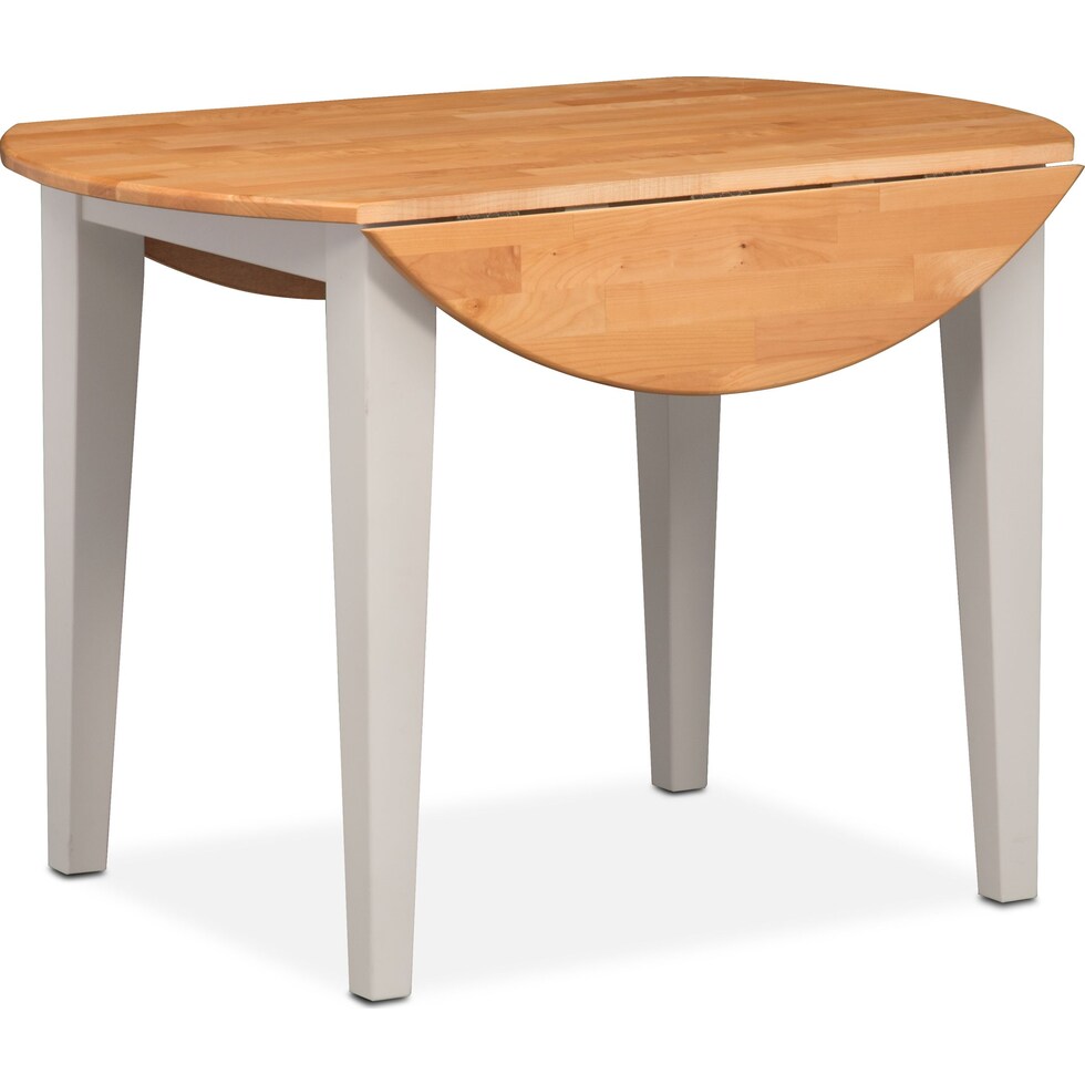 nantucket dining maple maple and white drop leaf dining table   