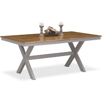 nantucket dining oak light brown dining table   