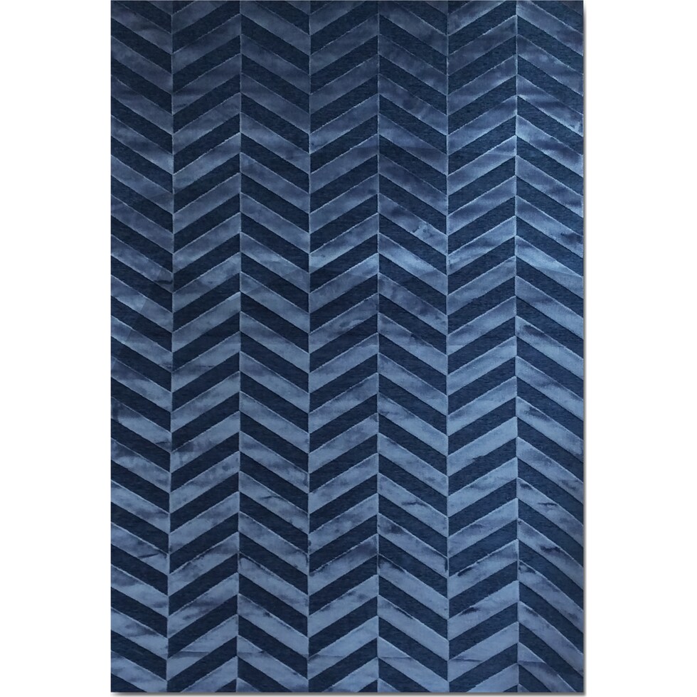 napa blue blue area rug ' x '   