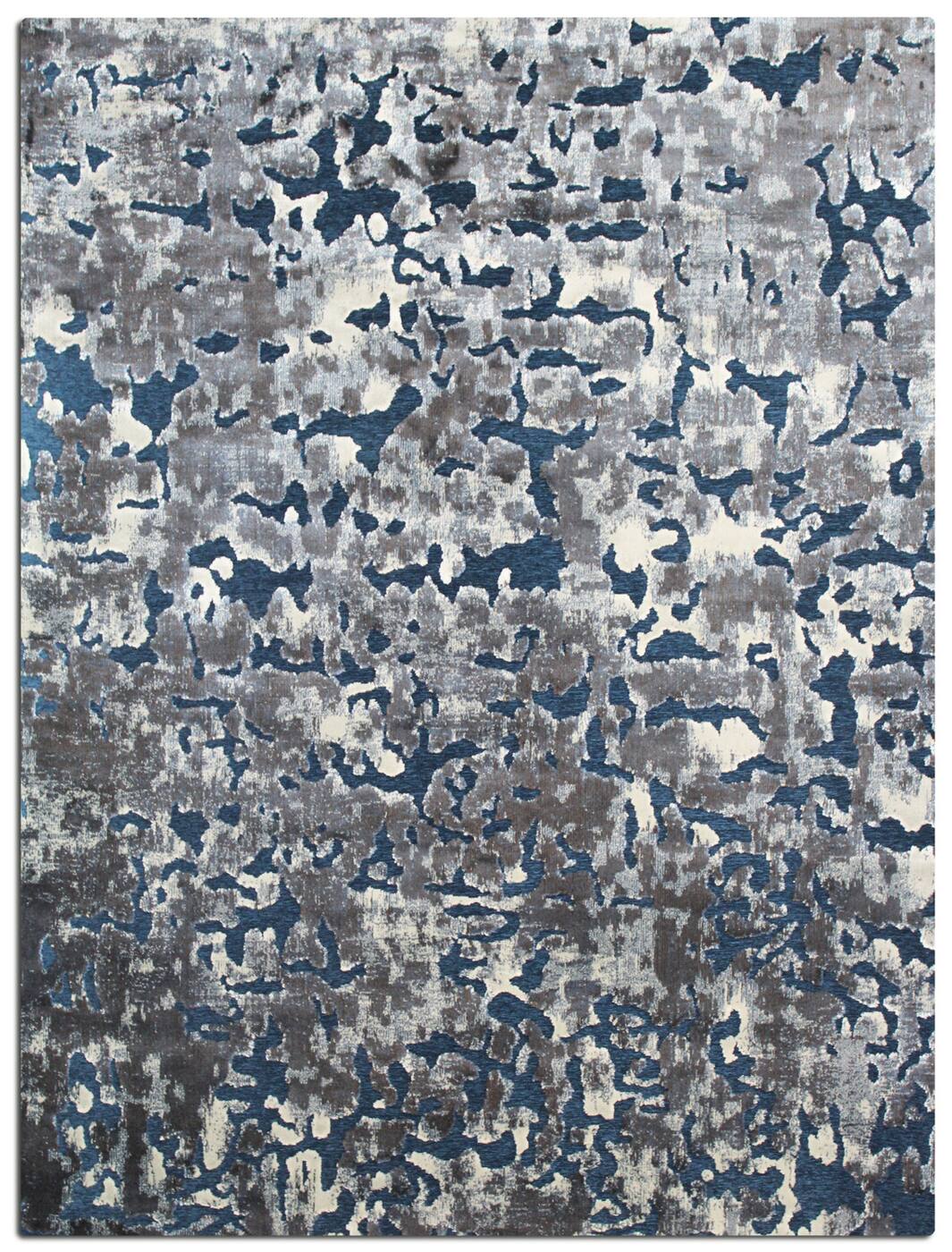napa blue gray blue and gray area rug  x    