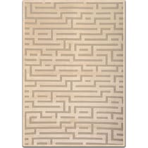 napa ivory light brown area rug  x    