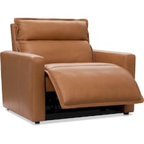 napa light brown recliner   