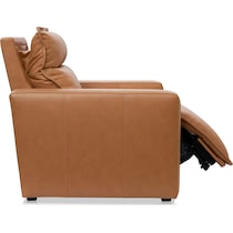 napa light brown recliner   