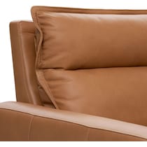 napa light brown recliner   