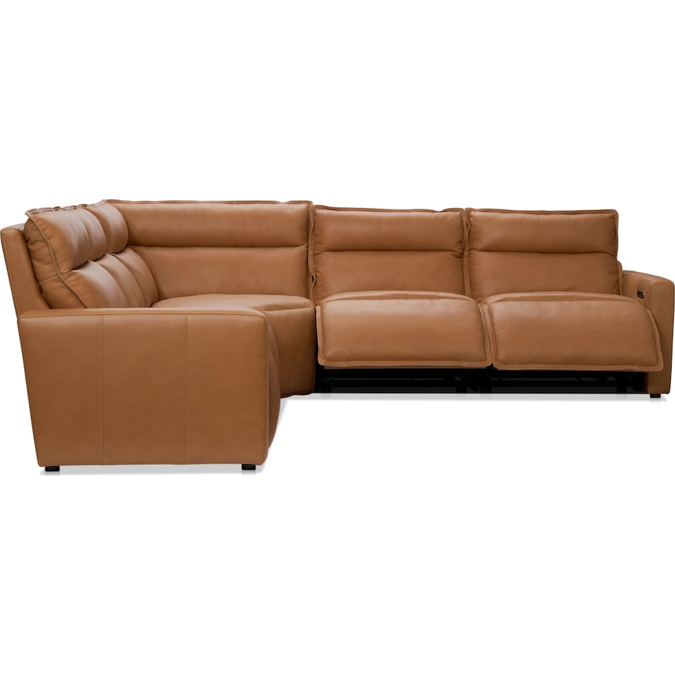 napa light brown sectional   