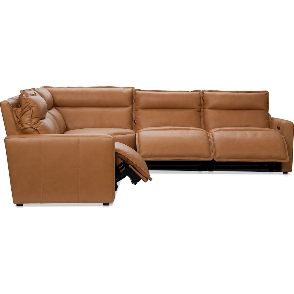 napa light brown sectional   