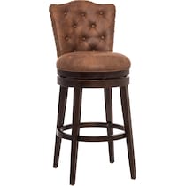 naples dark brown bar stool   