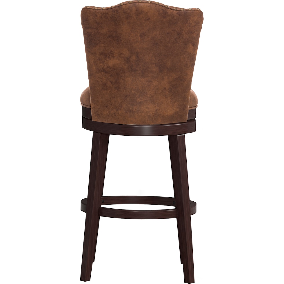 naples dark brown bar stool   