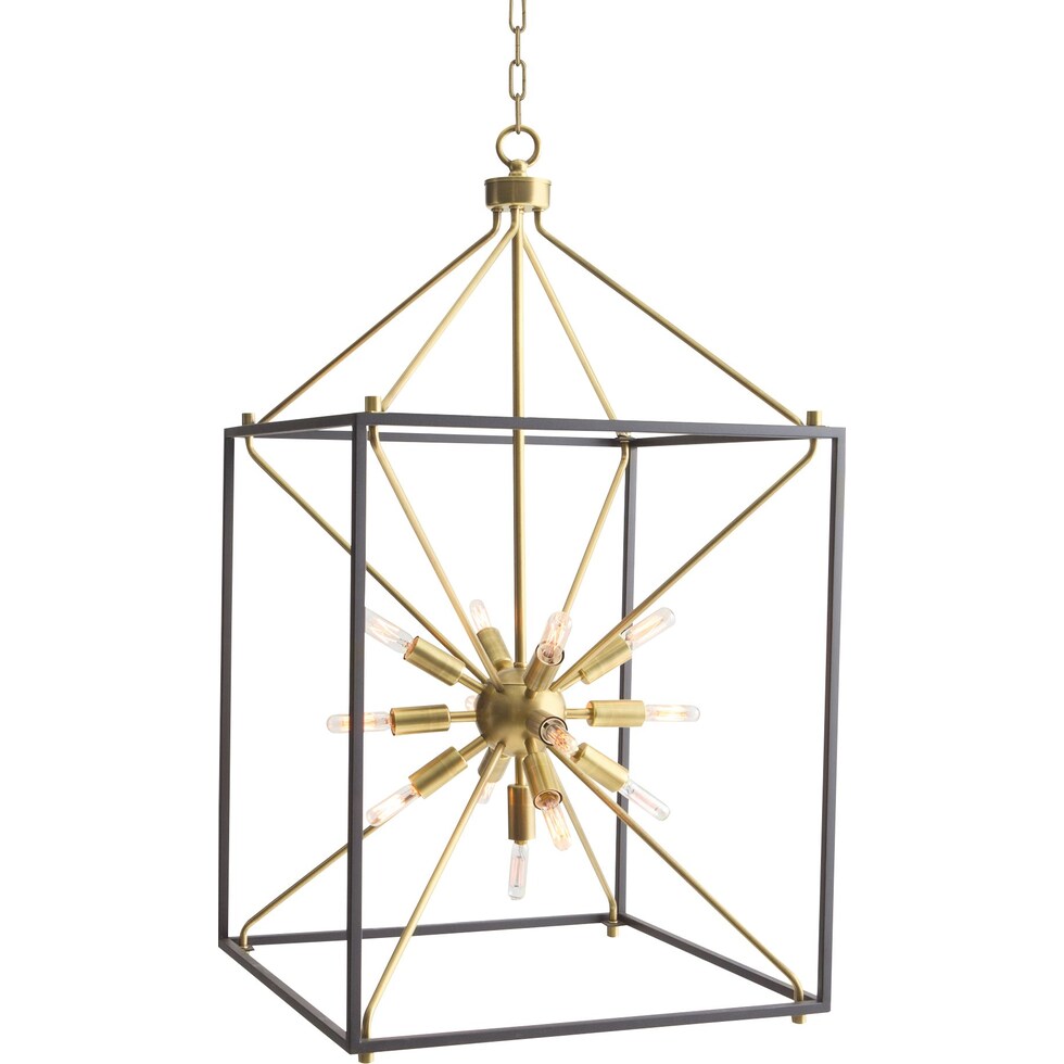 naples gold chandelier   