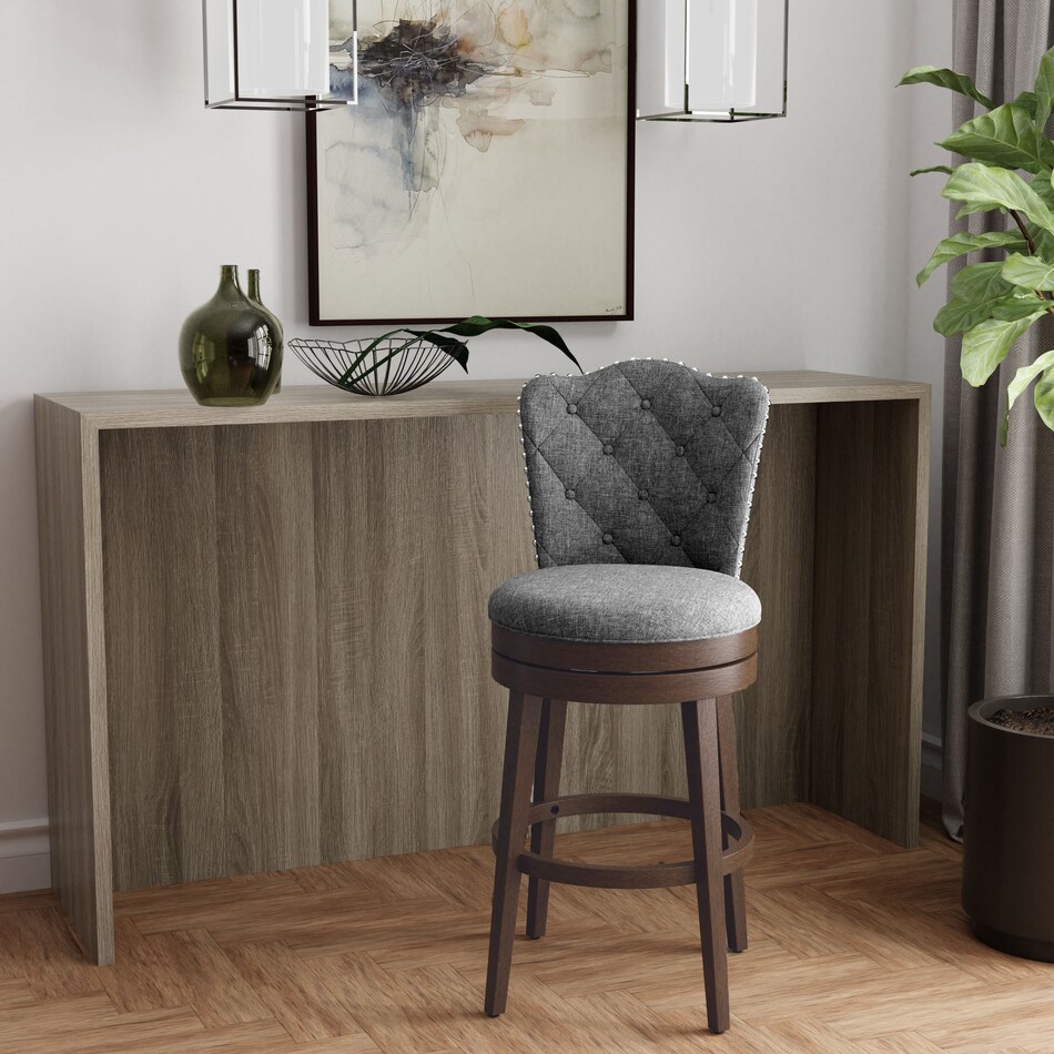 Naples Swivel Stool American Signature Furniture