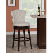 naples white bar stool   