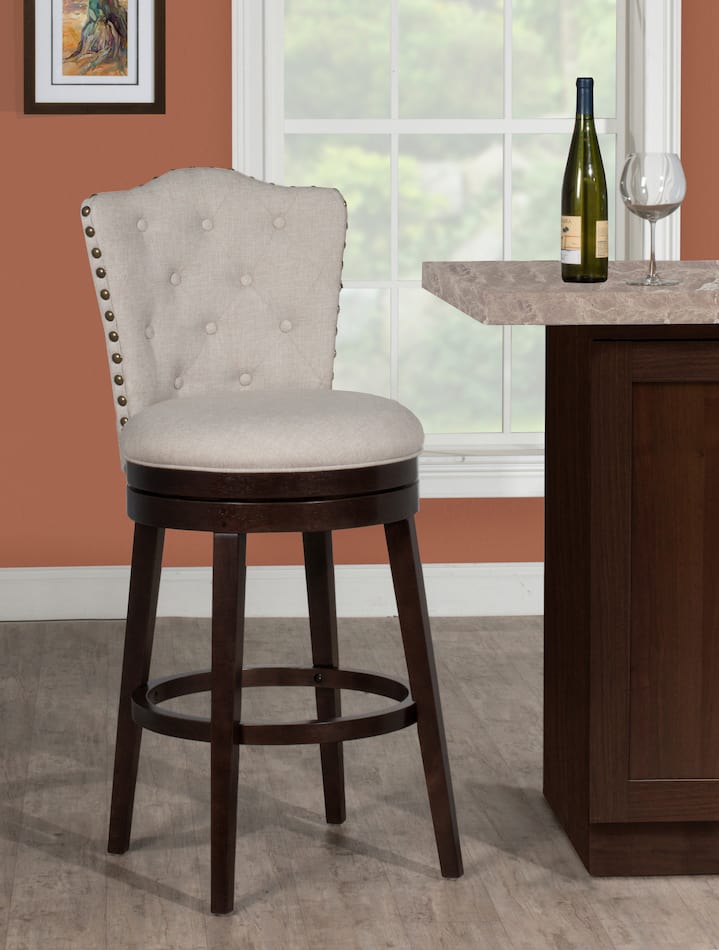 Naples Swivel Stool American Signature Furniture