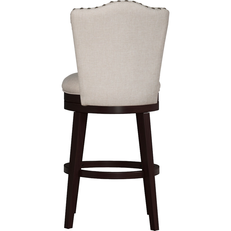 naples white bar stool   