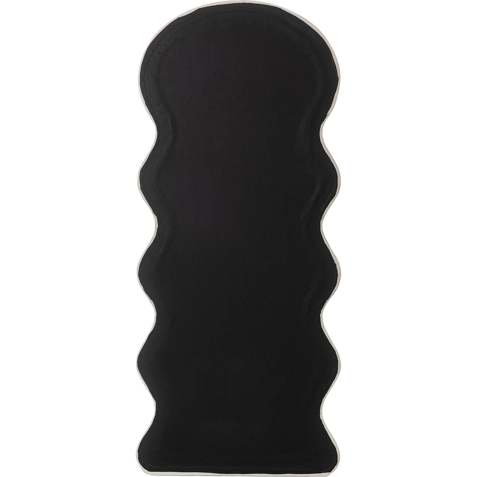 nara white floor mirror   