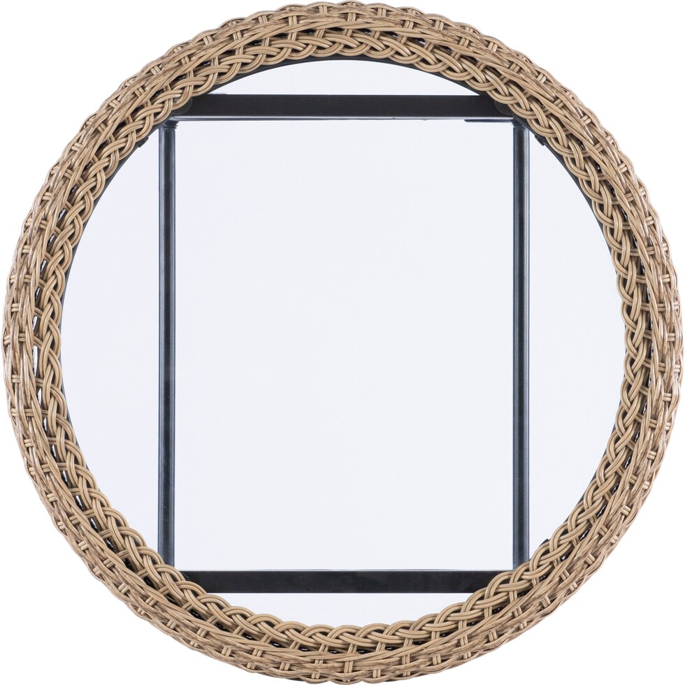 narragansett light brown black outdoor coffee table   