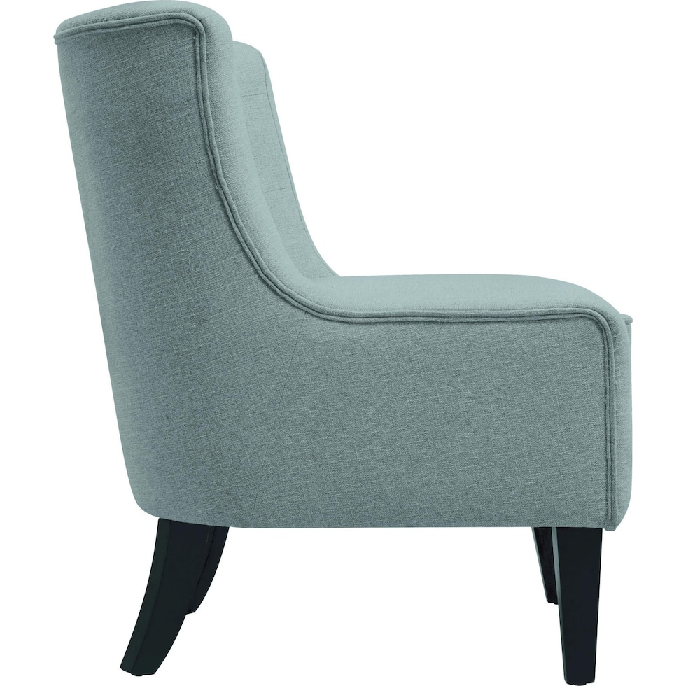 nashville blue accent chair   