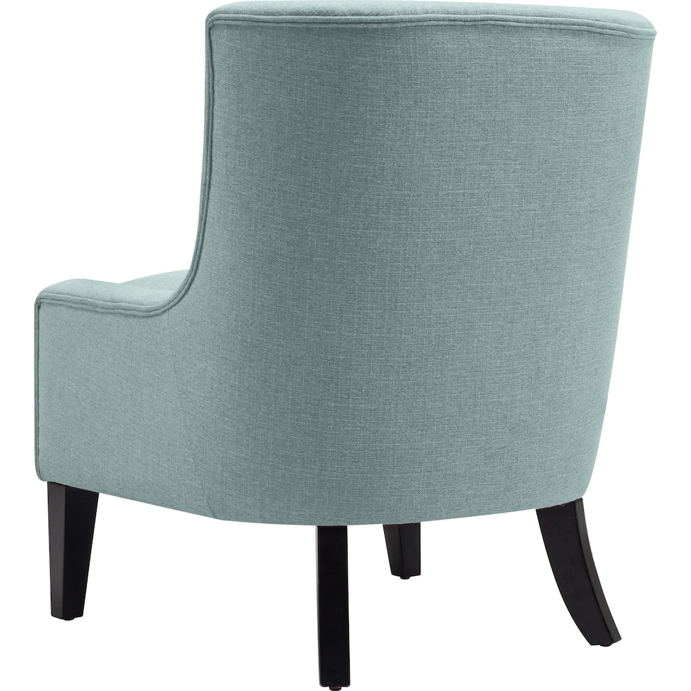 nashville blue accent chair   