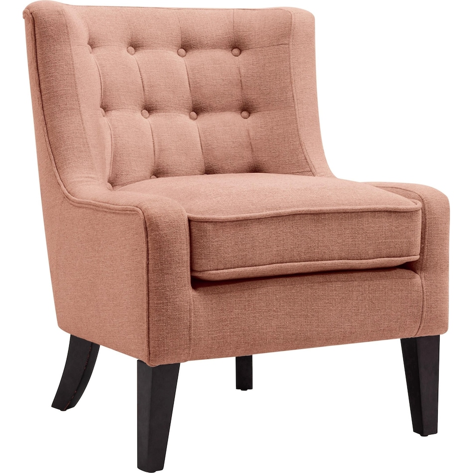 nashville pink accent chair   