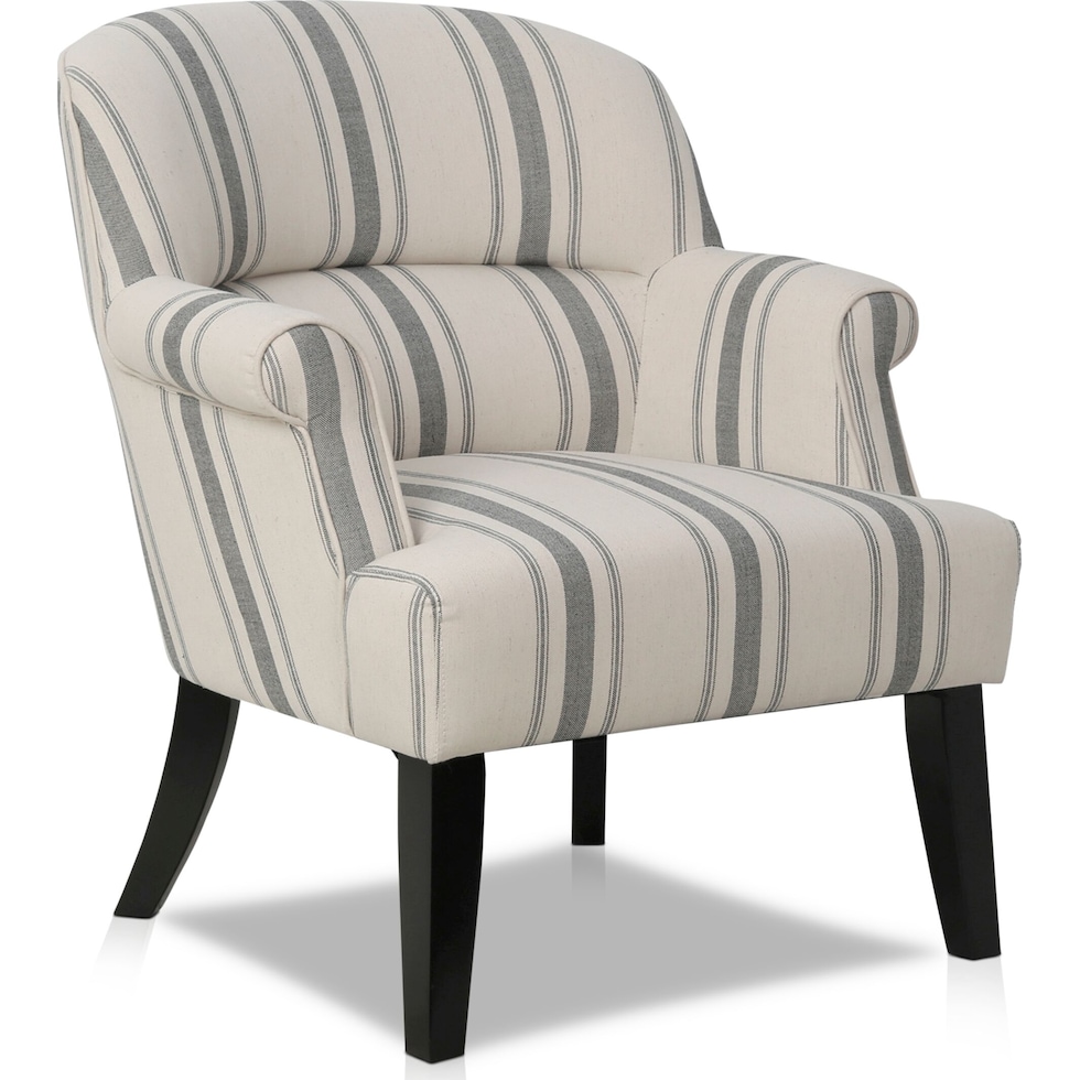 natalie multicolor accent chair   