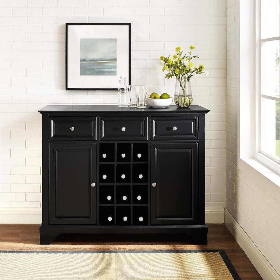 nathaniel black buffet   
