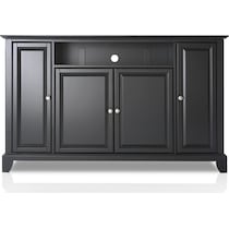 nathaniel black tv stand   