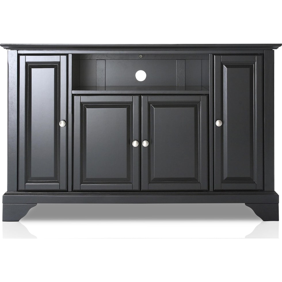 nathaniel black tv stand   