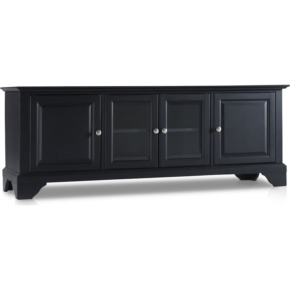 nathaniel black tv stand   