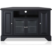 nathaniel black tv stand   