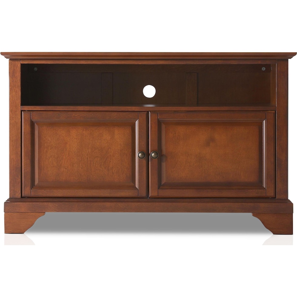 nathaniel dark brown tv stand   