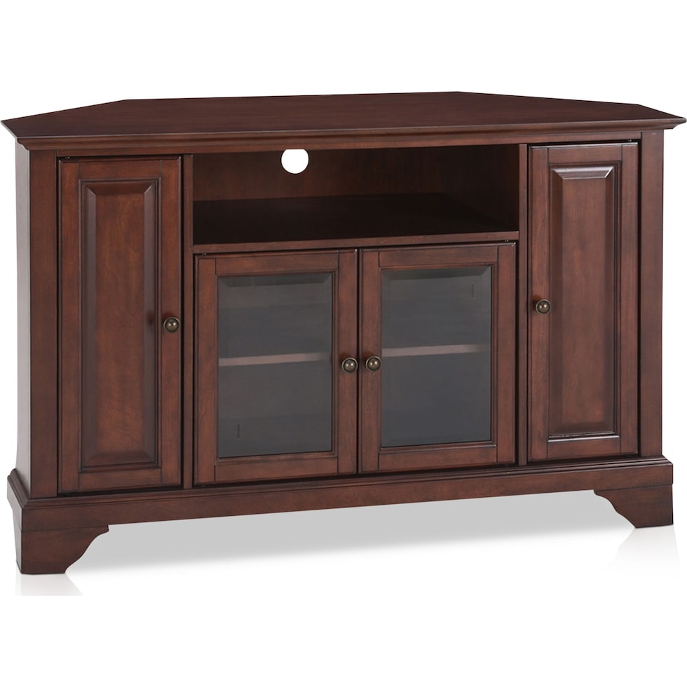 nathaniel dark brown tv stand   