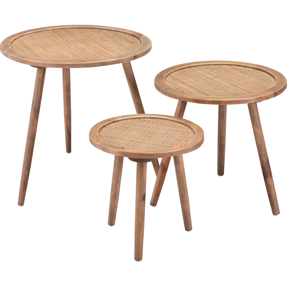 natty neutral accent table   