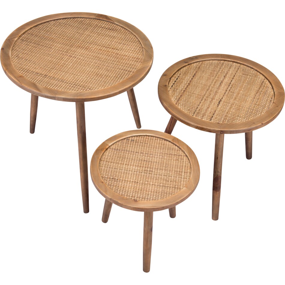 natty neutral accent table   