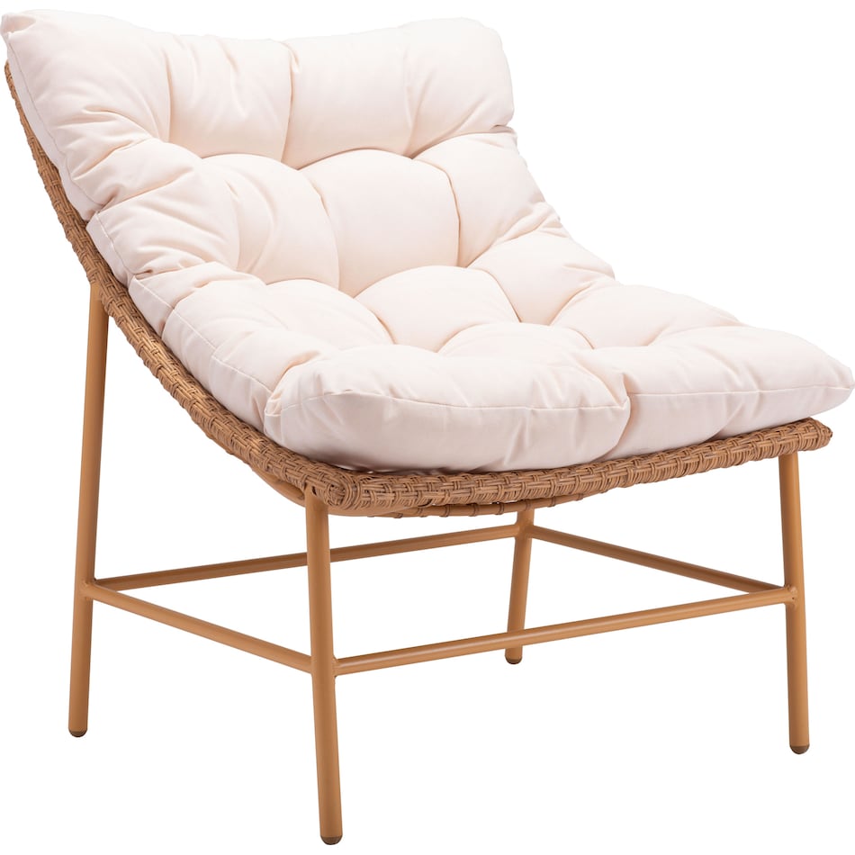 navagio tan cream outdoor chair   