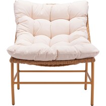navagio tan cream outdoor chair   