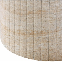 navarre travertine dining table   