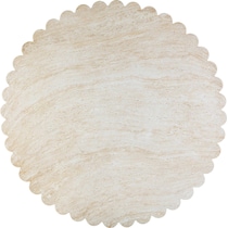 navarre travertine dining table   