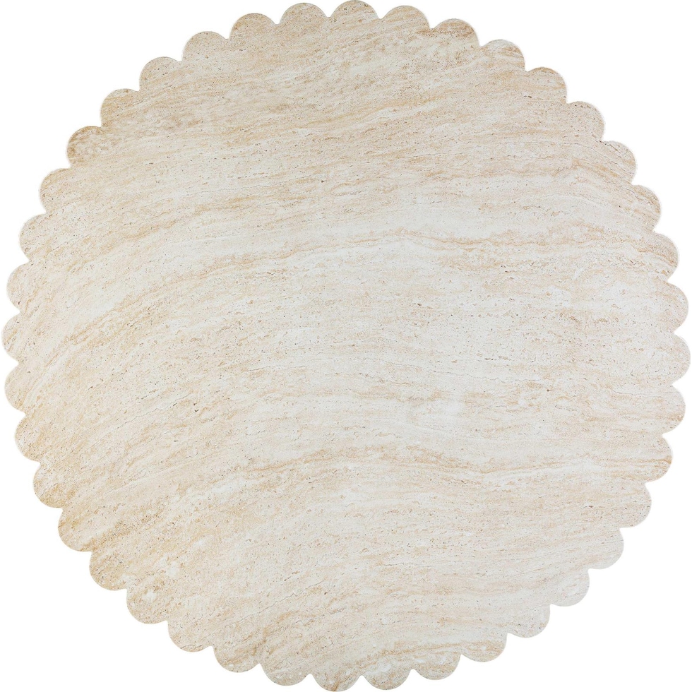 navarre travertine dining table   