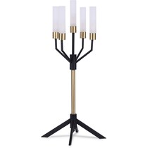 navarro black and gold table lamp   
