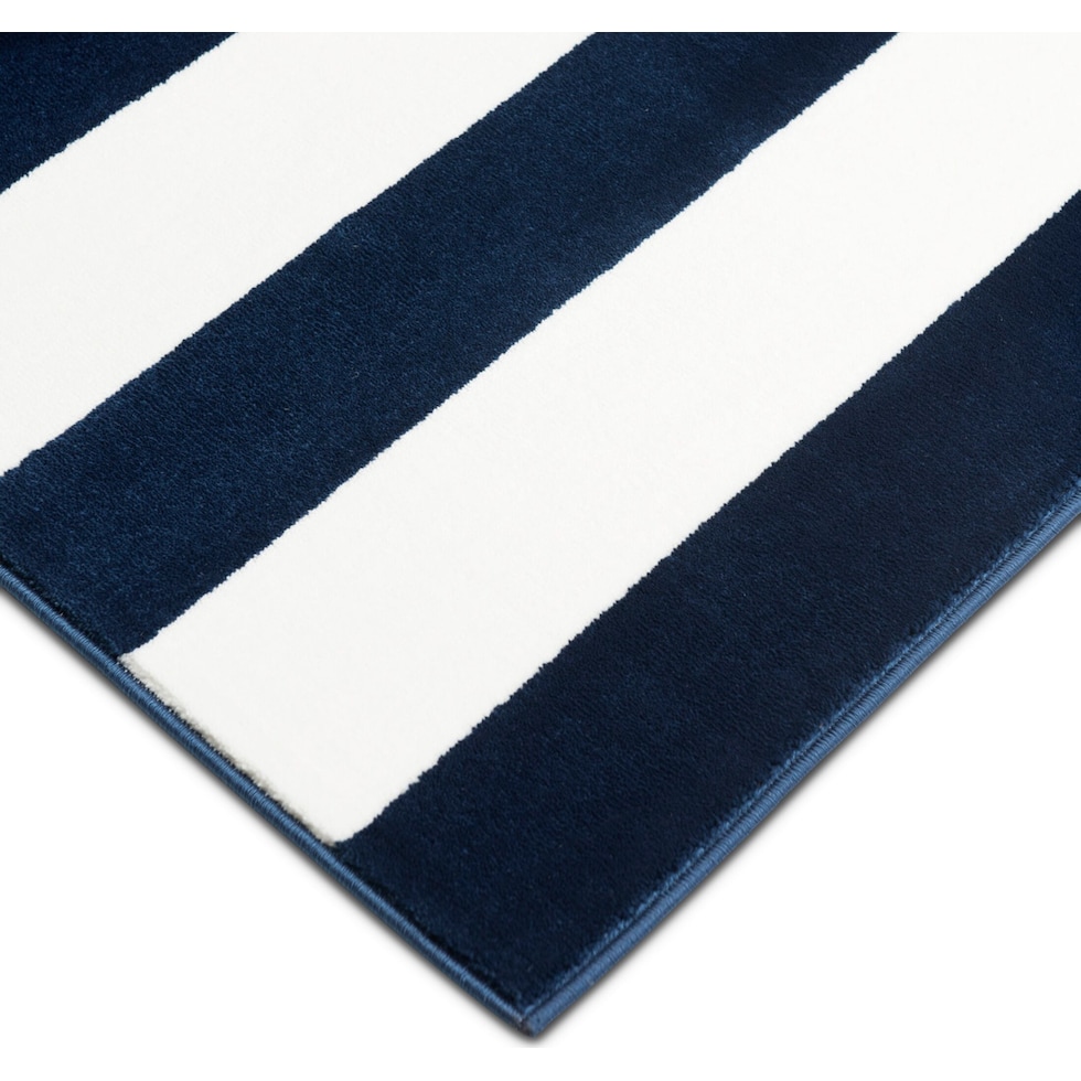 navy tide navy area rug  x    