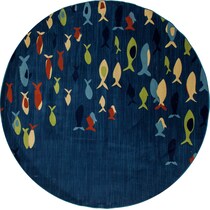 navy rug   